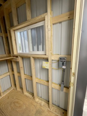 portable scale house inside 